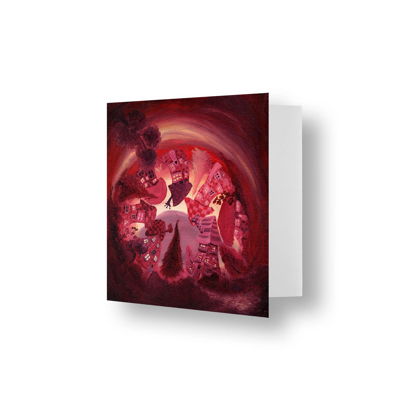 Burgundy Whirly