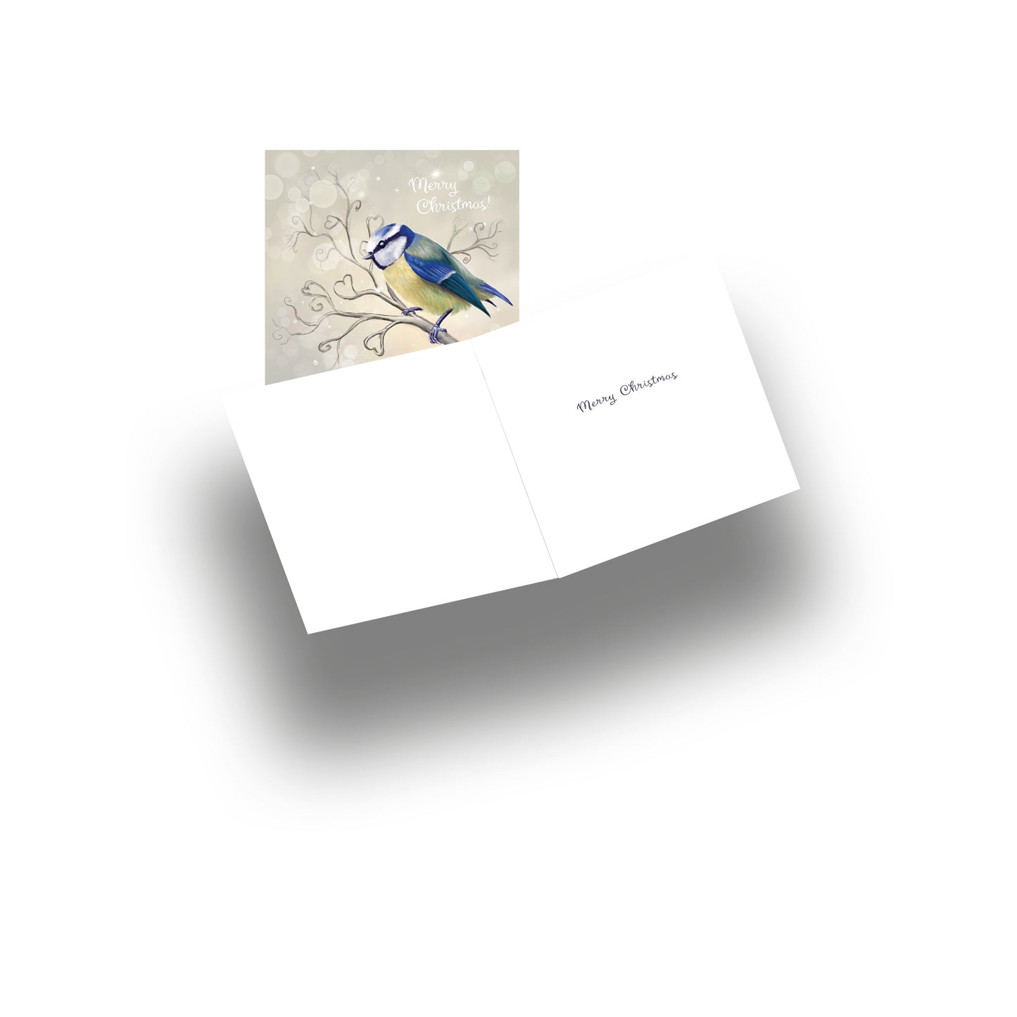 Christmas Blue Tit