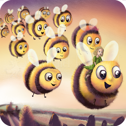 Coasters - Bee Friends