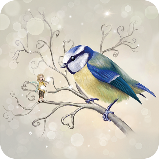 Placemat - Blue Tit - The Messenger
