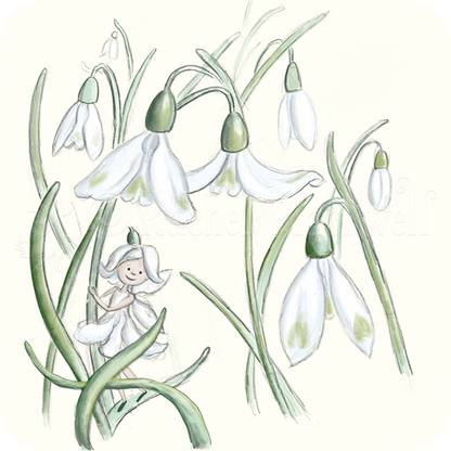Placemat - Snowdrop Fairy