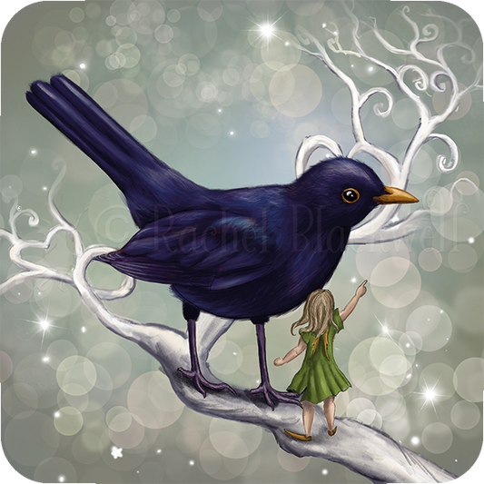 Coasters - The Fairy and the Blackbird