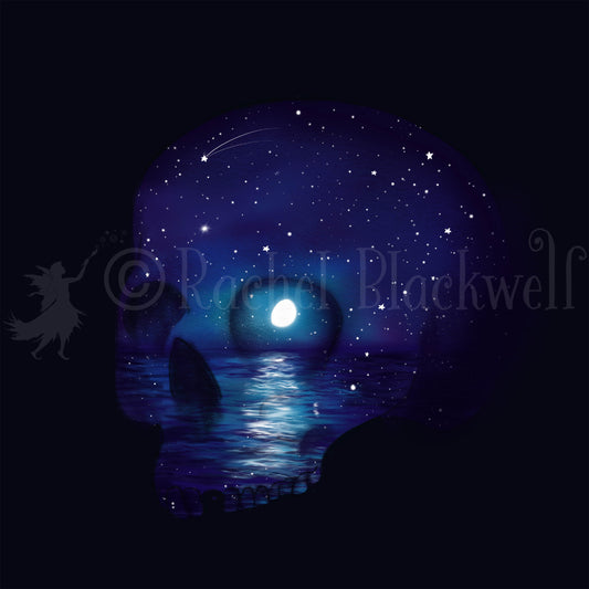 Cosmic Skull -Giclee Print