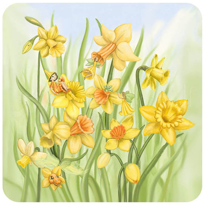 Magnetic Art - Dancing Daffodils