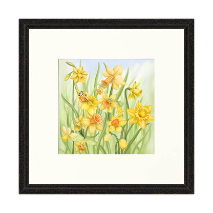 Dancing Daffodils -Giclee Print
