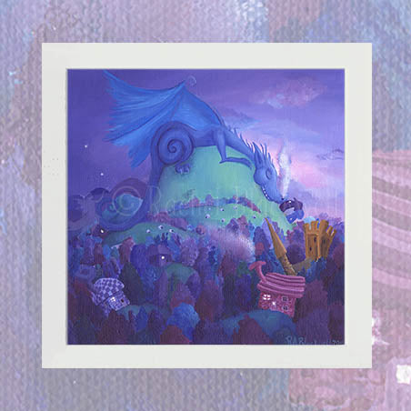 Dawn Dragon - Unsigned Giclee Mount