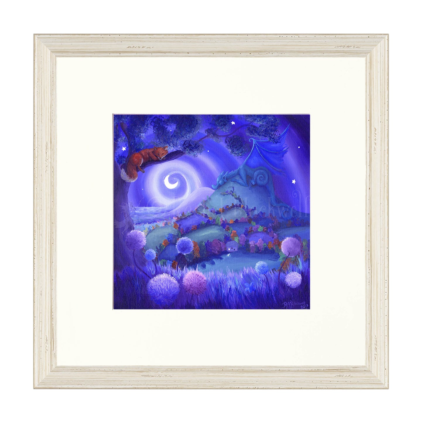 Dragon Night -Giclee Print