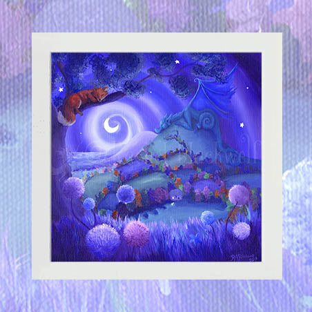 Dragon Night - Unsigned Giclee Mount