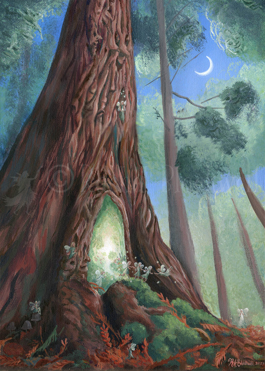 Fairy Tree -Giclee Print
