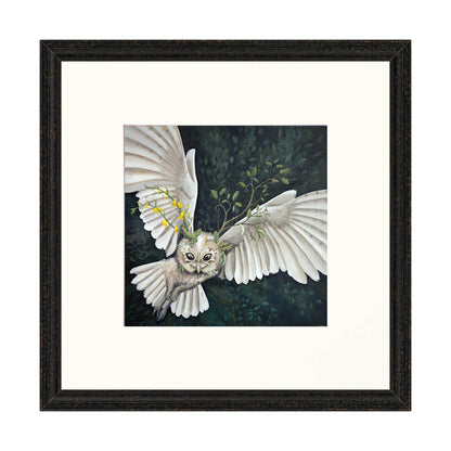 Flower Face -Giclee Print