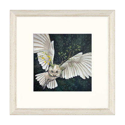 Flower Face -Giclee Print