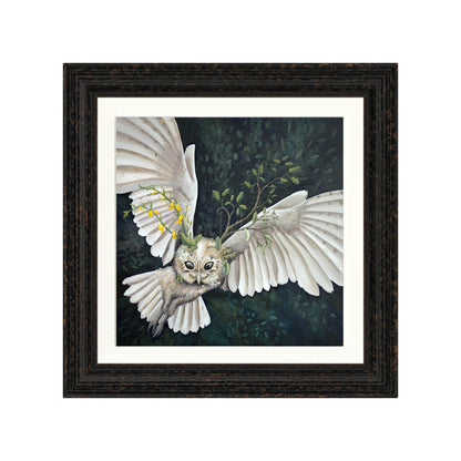 Flower Face -Giclee Print