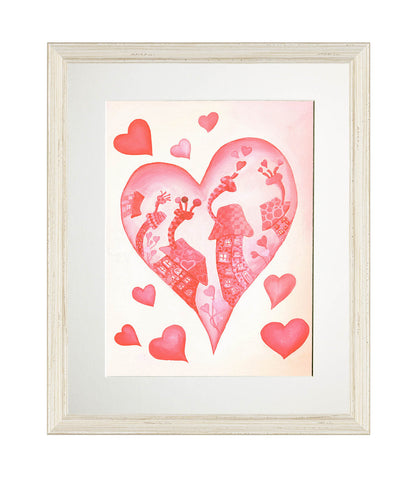 Heart Shaped Home -Giclee Print