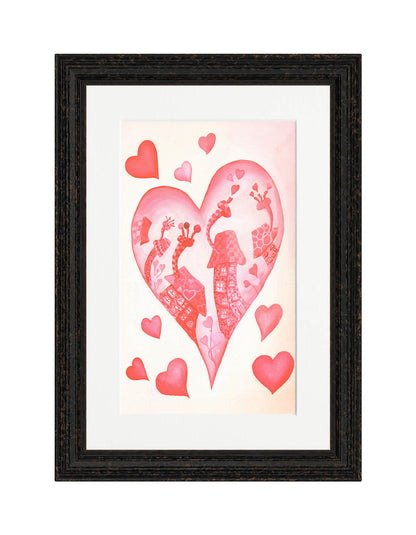 Heart Shaped Home -Giclee Print
