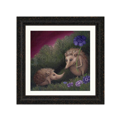 Hedgehogs -Giclee Print