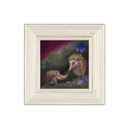 Hedgehogs -Small Giclee