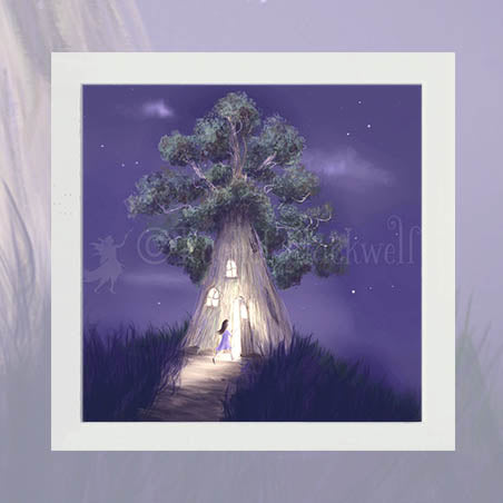 Home Tree - Unsigned Giclee Mount