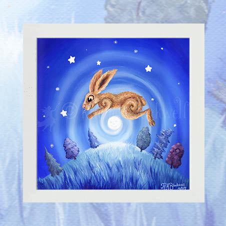 Leaping - Unsigned Giclee Mount