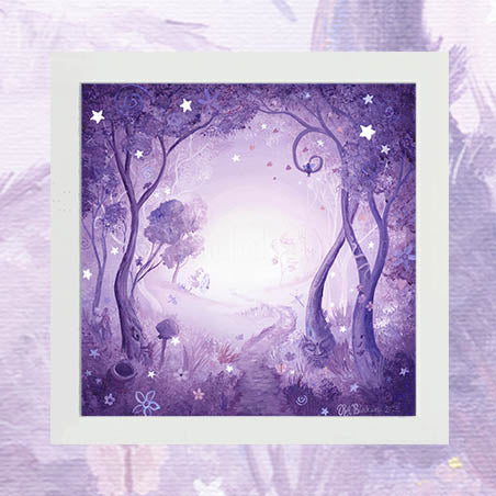 Lilac Light - Unsigned Giclee Mount