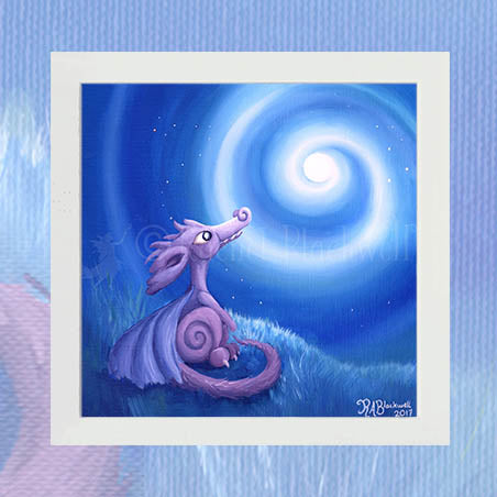 Little Dragon - Unsigned Giclee Mount