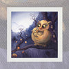 Little Owlie - Unsigned Giclee Mount