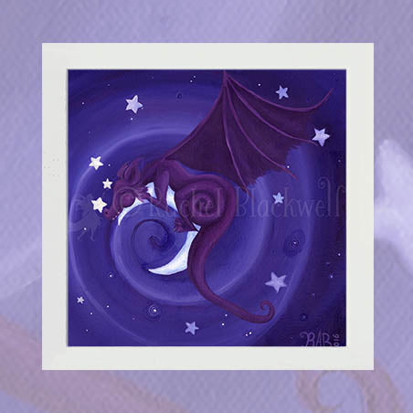 Moon Sleeper - Unsigned Giclee Mount