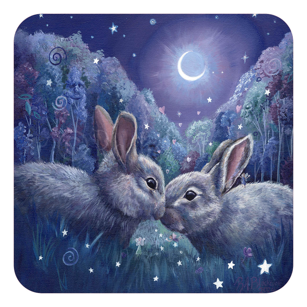 Coasters - Moonlight Whispers