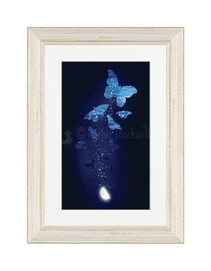 Moonshine Moths -Giclee Print