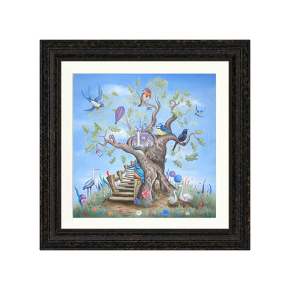 Oak Cottage  -Giclee Print
