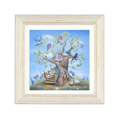 Oak Cottage  -Giclee Print