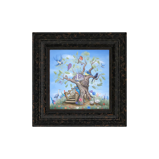 Oak Cottage  -Small Giclee