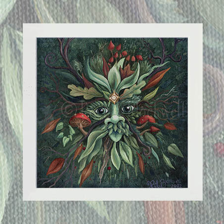 Of the Wildwood - Unsigned Giclee Mount