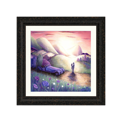 On the Road to Romance -Giclee Print