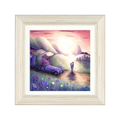 On the Road to Romance -Giclee Print