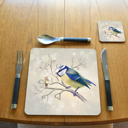 Placemat - Blue Tit - The Messenger