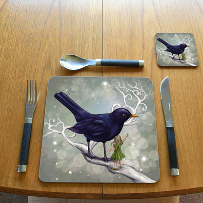 Placemat - The Fairy and the Blackbird