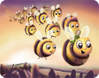 Placemat - Bee Friends