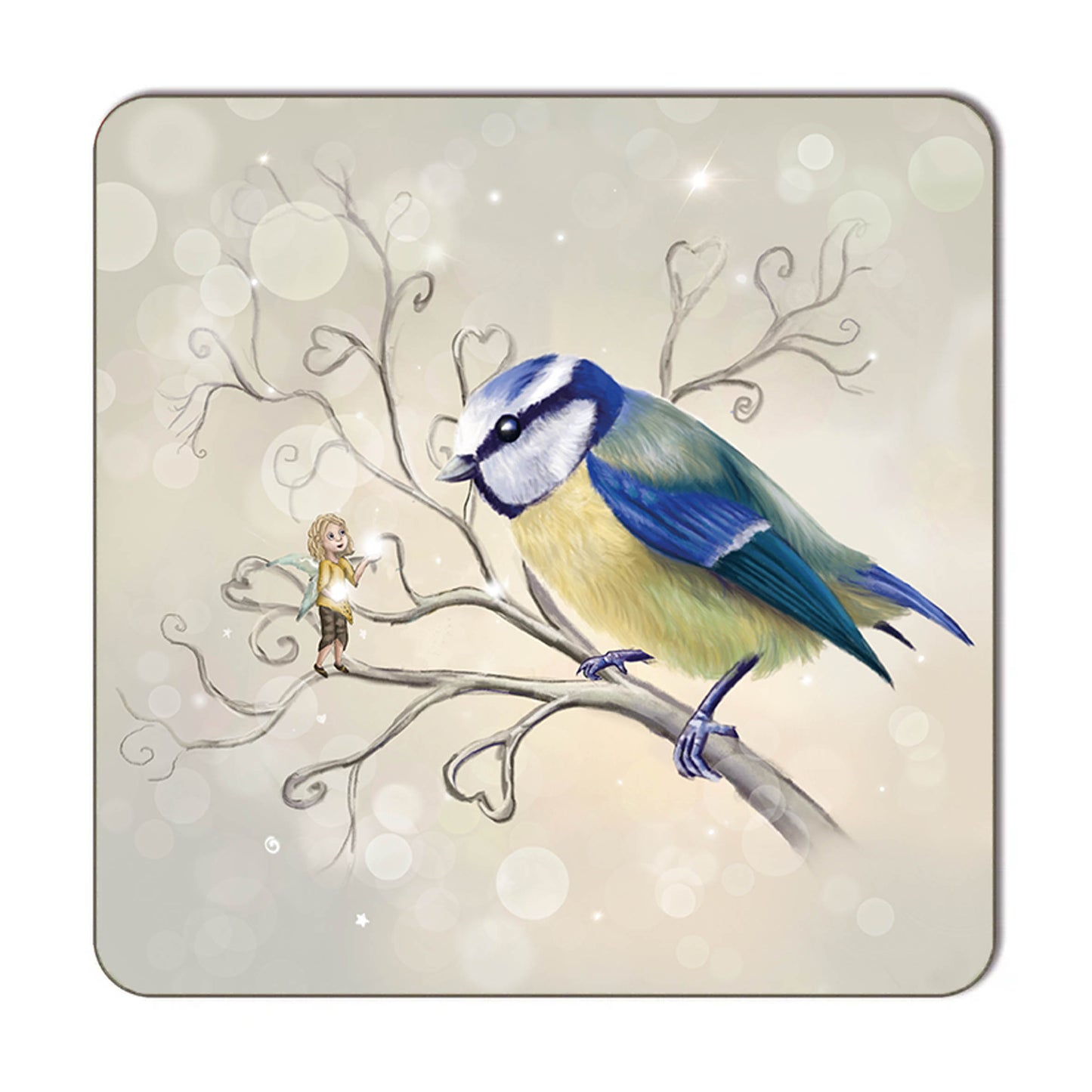 Placemat - Blue Tit - The Messenger