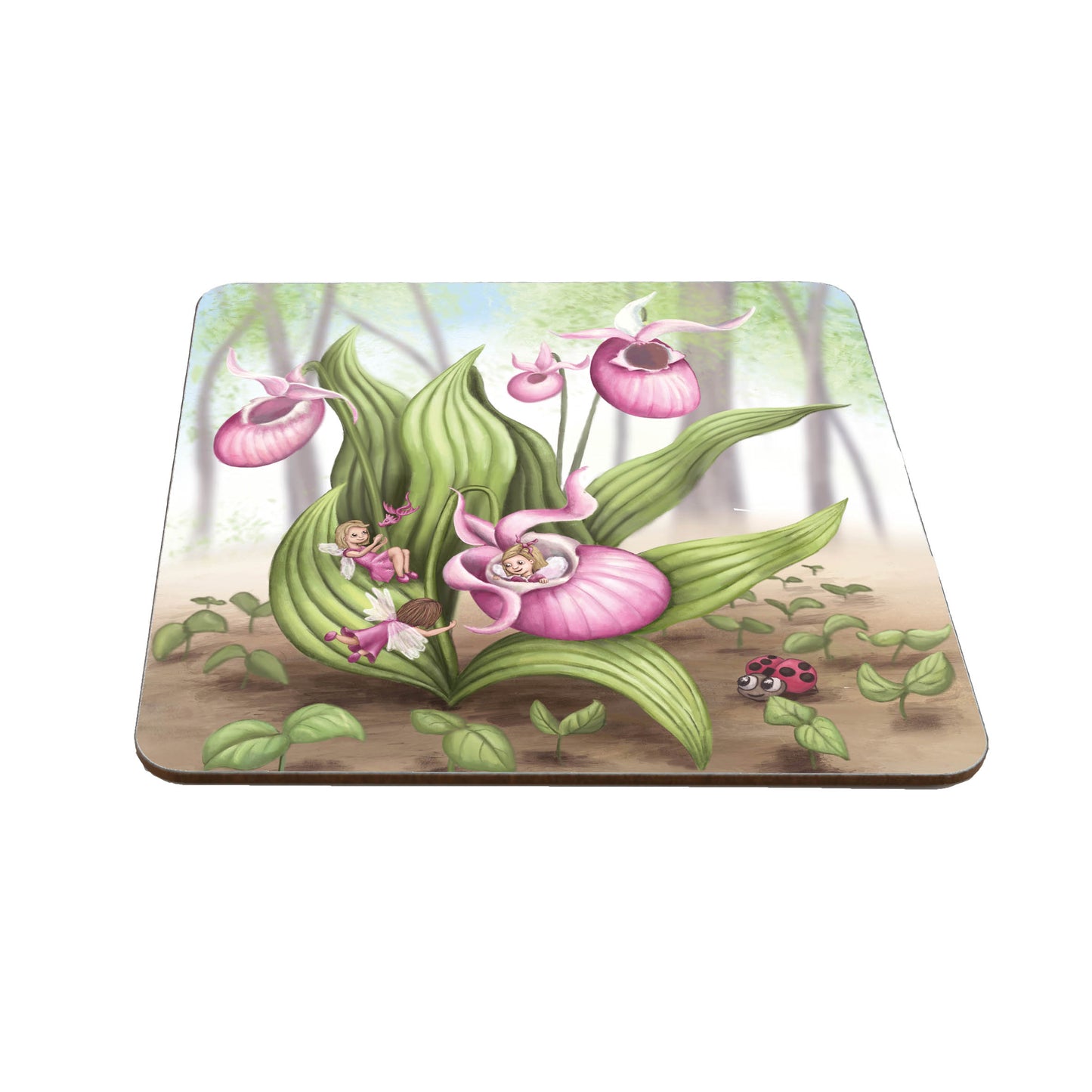Placemat - Slipper Orchid Fairies