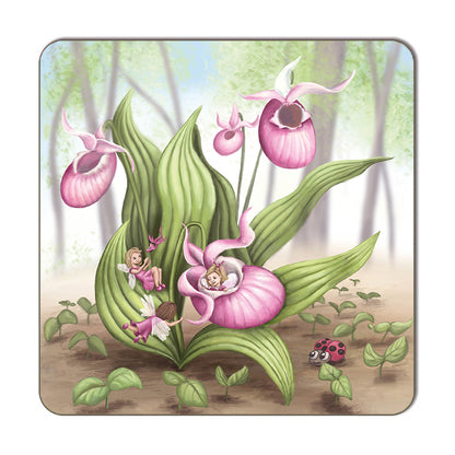 Placemat - Slipper Orchid Fairies