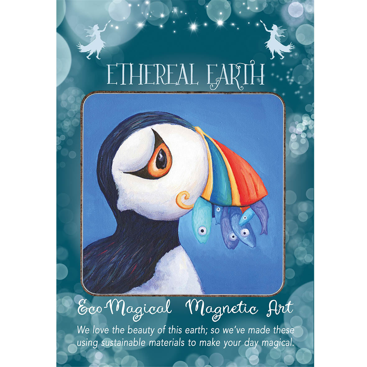Magnetic Art - Puffin!