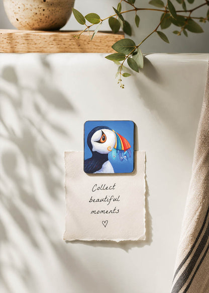 Magnetic Art - Puffin!