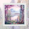 Rose Lake - Unsigned Giclee Mount