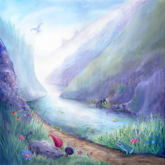 Secret Lake -Small Giclee