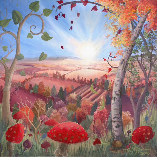 September Sunset -Small Giclee