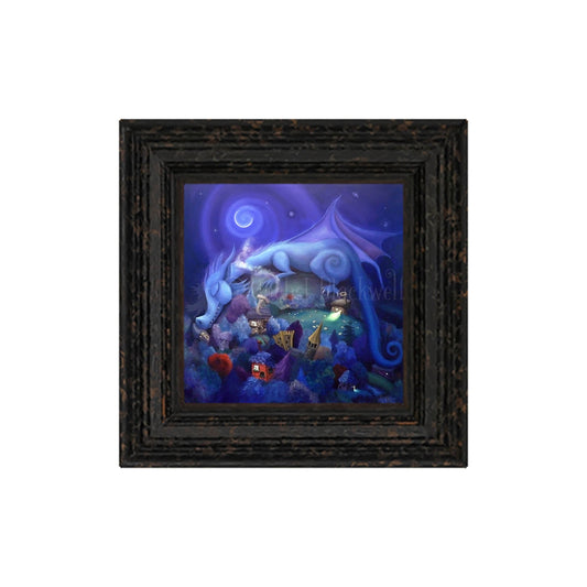 Sleepy Dragon -Small Giclee