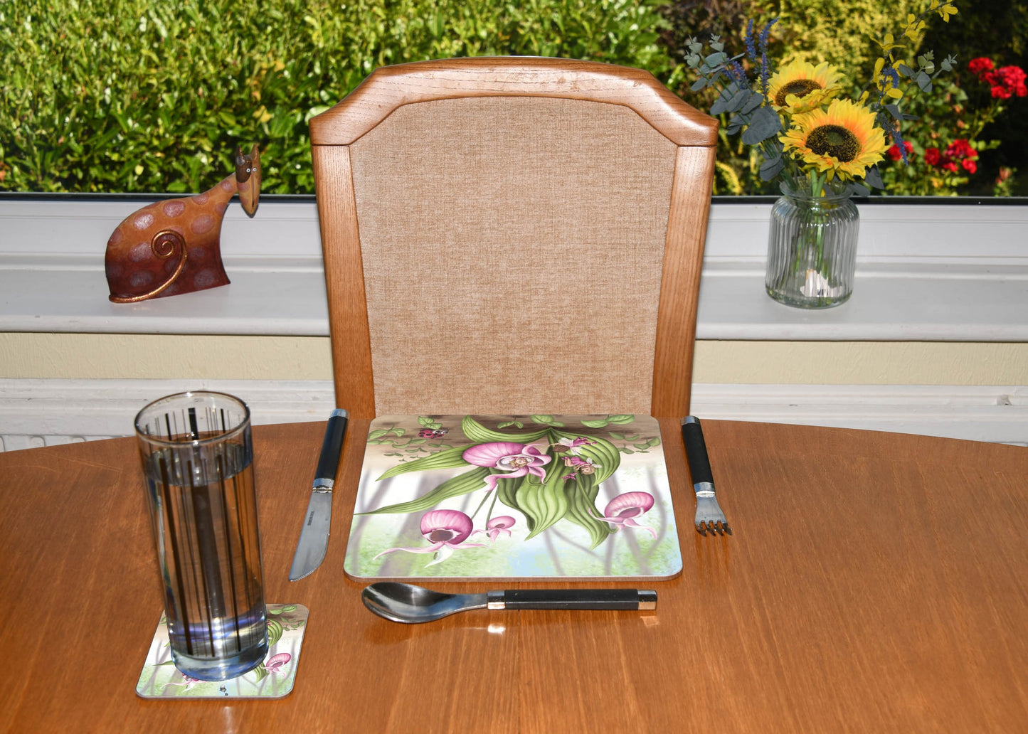 Placemat - Slipper Orchid Fairies
