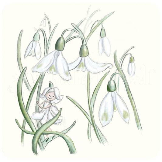 Magnetic Art - Snowdrop Fairy