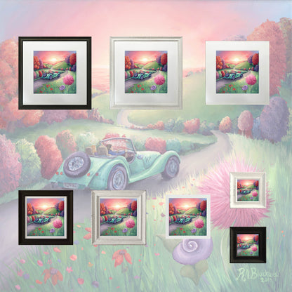Sunset Drive -Small Giclee