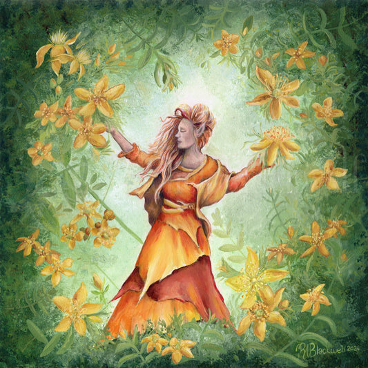Sunshine Spell -Small Giclee